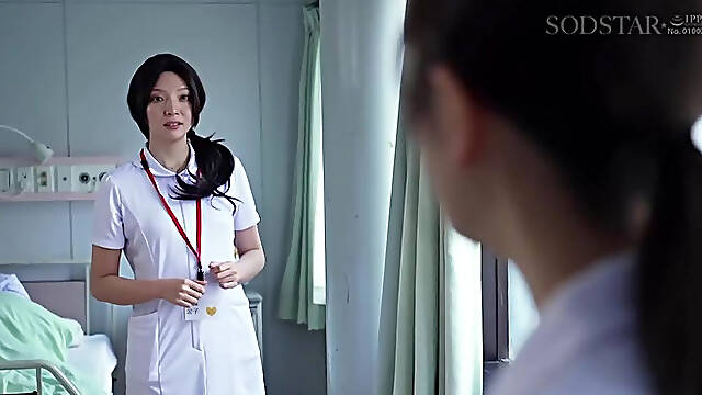 青空ひかり START 548 [Chinese Subtitles Uncensored] Nurse A (26), A Popular Mood Maker In The Hospital, .mp4