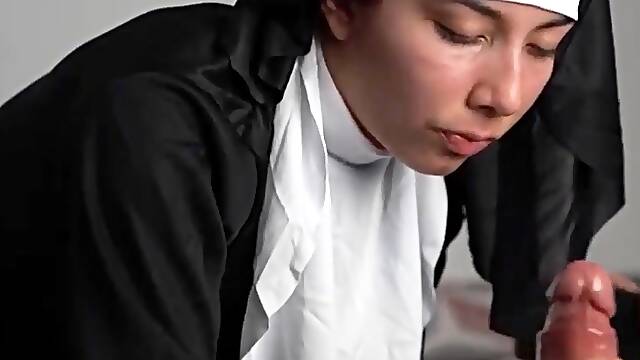 Naive Nun is Tricked by WhatsApp and Exorcises a Cock p1