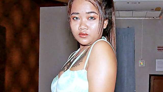 Thai Barmaid’s Private Tease