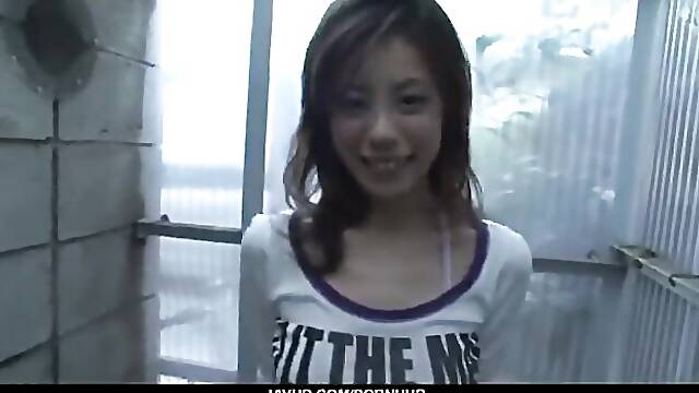 Small tits video with shaggy belle from Jav HD