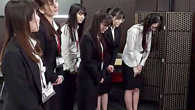 Tokyo hot Japanese group sex creampie