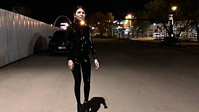 Asian Anal Creampie outdoor