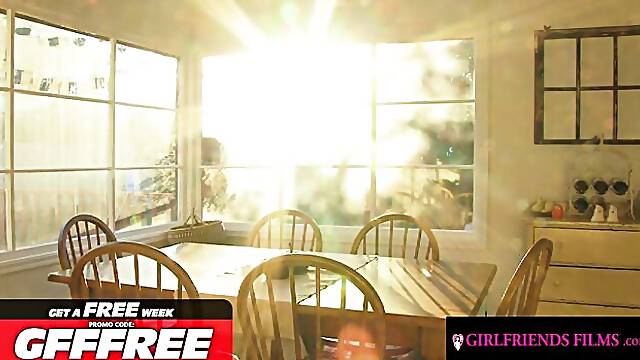 Aphrodisiac Ember Snow and London River at lesbian 69 xxx