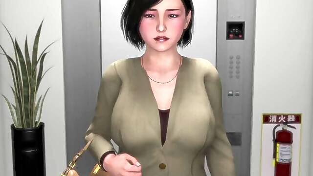 Realistic 3D Hentai Wife