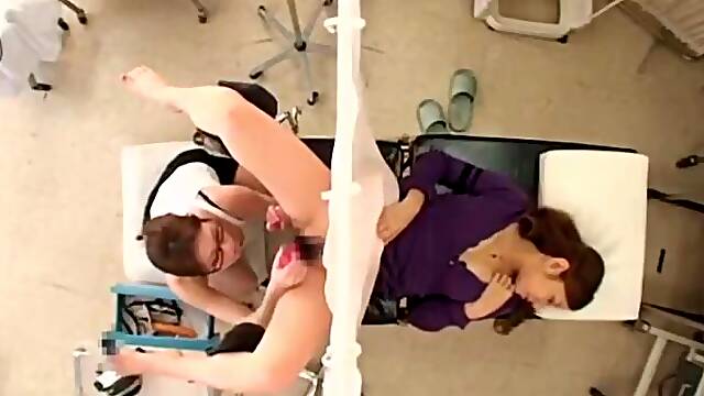 Lesbian Gynecologist Voyuer Japanese Strap-On: Big T Its, Japaanese Lesbaian Porn