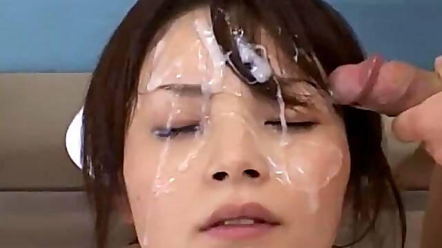 Filthy japanese nurse sucks cocks and nipples