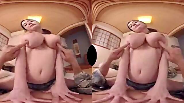 JAV VR Aime ft. Julia Ann: Cowgirl, Big Tits Virtual Reality Porn