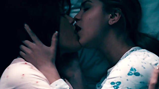 Nuns Alina Lopez and Asian Kendra Spade sin