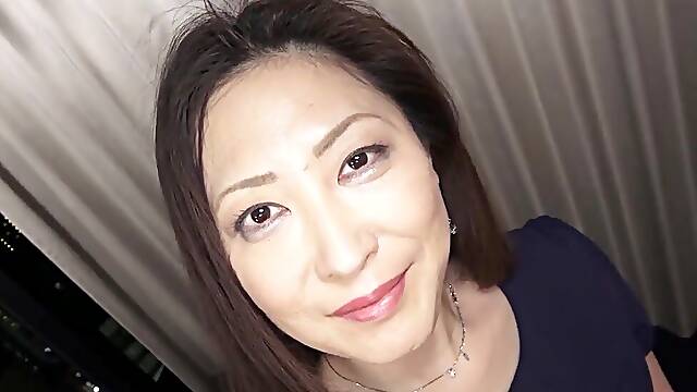 Ayono Nishi wears stockings while banged by a dude