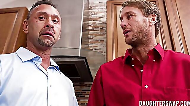 Slim Asian girls Clara Trinity & Jade Kimiko celebrate St. Patrick's Day with hot foursome