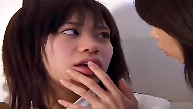 Jav-Lesbian Kissing with lots of Saliva p2