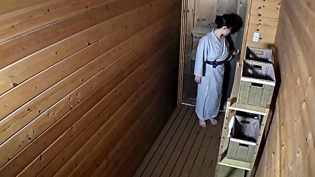 Busty Milf Fucked In Japanese Onsen Spa