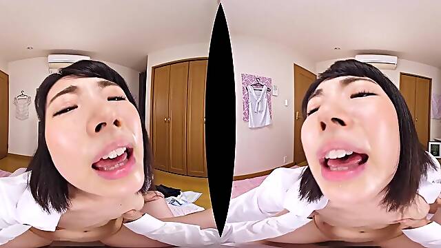 Asian cutie hot VR porn