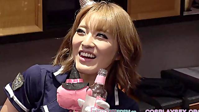 Beauty cosplay girls amateur sex party