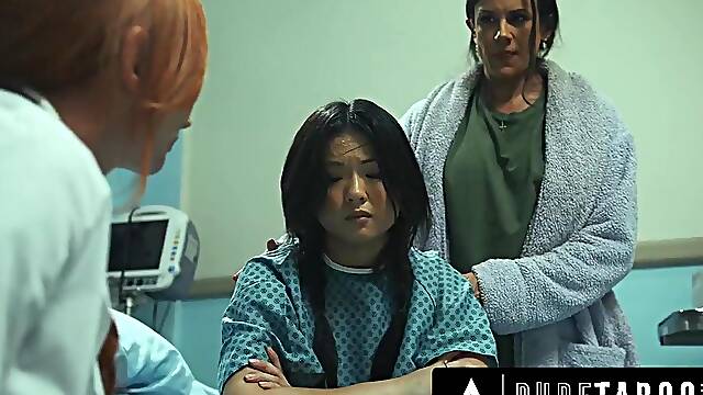 PURE TABOO Oriental Virgin Lulu Chu Gets ALIEN DONG DRAINED By Stepmom Penny Barber & Dr. Sophia Locke!
