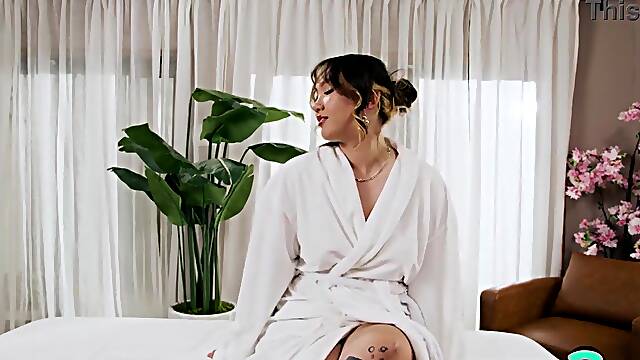 Hot ebony mother I'd like to fuck massaged and licked a large ass oriental floozy