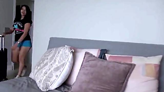 Step Brother & Step Sis Share A Room