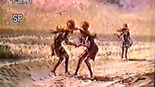 Cal Supreme  Lori vs Pam Shari ve Debbie  Roni ve Debbie wrestling