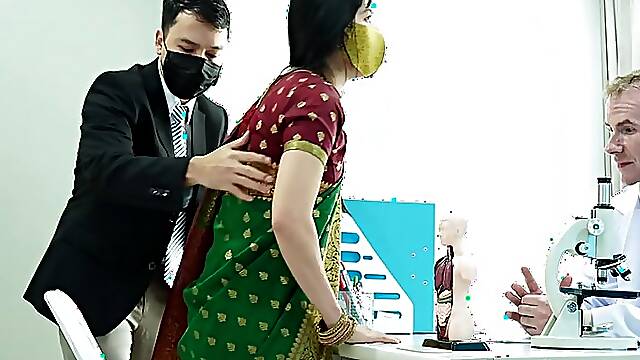 Indian Desi Girl Fucked by her Big Dick Doctor ( Hindi Drama )