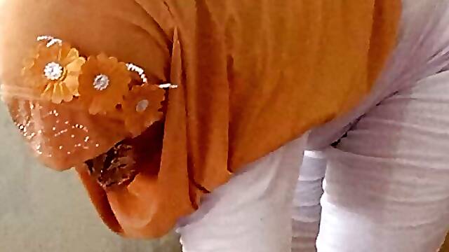 Horni step sis exercise with sexy dress she is very hot Girl