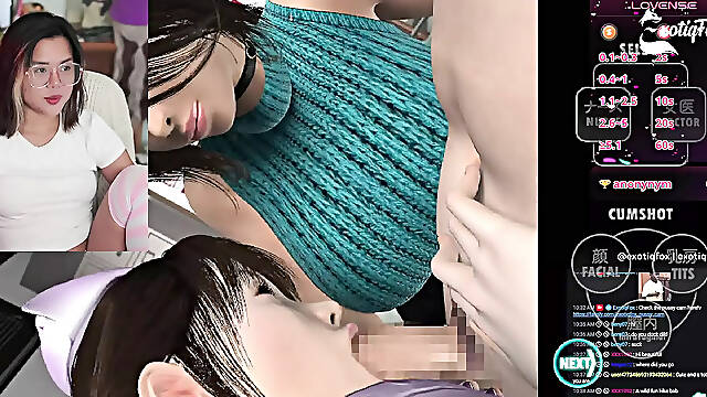 HEATED Hentai Reaction: Double Medical Fantasy - Nurse &amp; Doctor BREED Me Senseless! (Umemaro 3D Lewd Consultation Room)