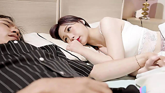 Taiwan Babe Misha Seduces a Director and Brings Him Home to Fuck