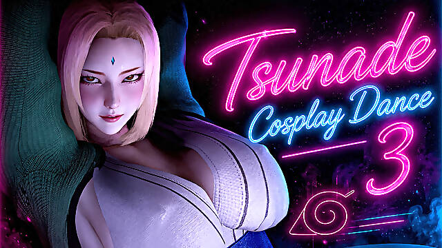 VAM POV - Tsunade Cosplay Dance 3