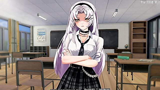 [NSFW VTUBER] Your Chinese School hooligan controls Your butt-plug During Detention
