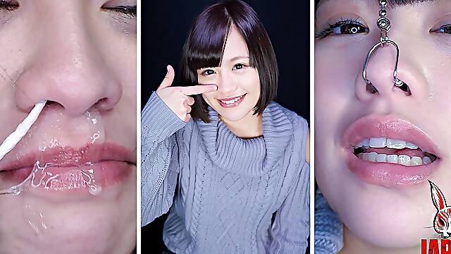 A Japanese Teen's Nose Fetish Odyssey. Moe Hazuki