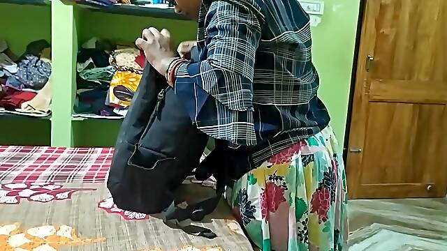 Indian Sexy College Girl First Time Tight Fucking and Loud Moaning at Professor's Cottage