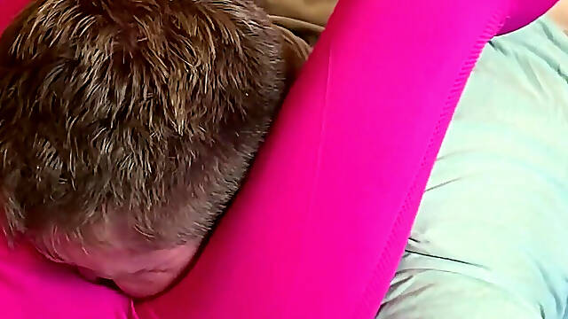 Defeated in Wrestling Headscissors Made to Smell Pussy